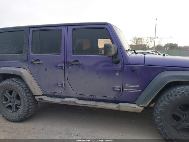 1C4BJWDG6JL869699 Jeep Wrangler Jk Unlimited Sport 4x4