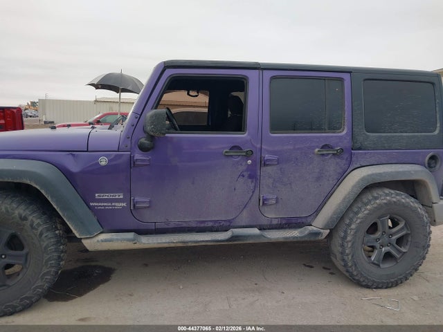 1C4BJWDG6JL869699 Jeep Wrangler Jk Unlimited Sport 4x4