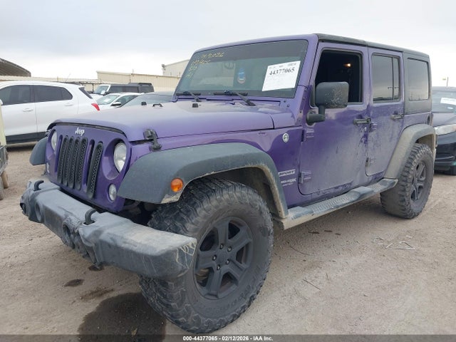 1C4BJWDG6JL869699 Jeep Wrangler Jk Unlimited Sport 4x4