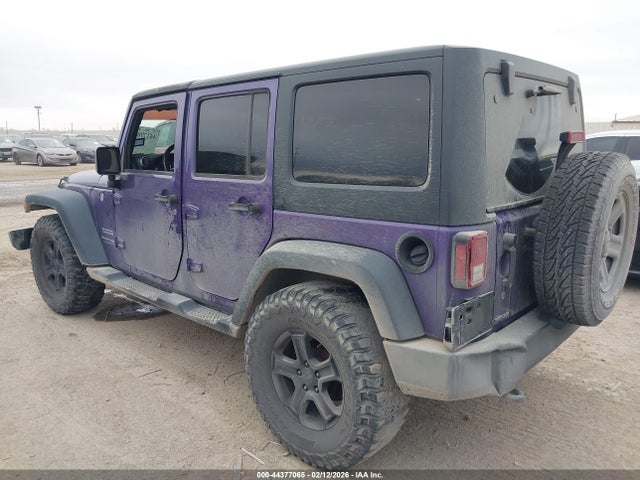 1C4BJWDG6JL869699 Jeep Wrangler Jk Unlimited Sport 4x4