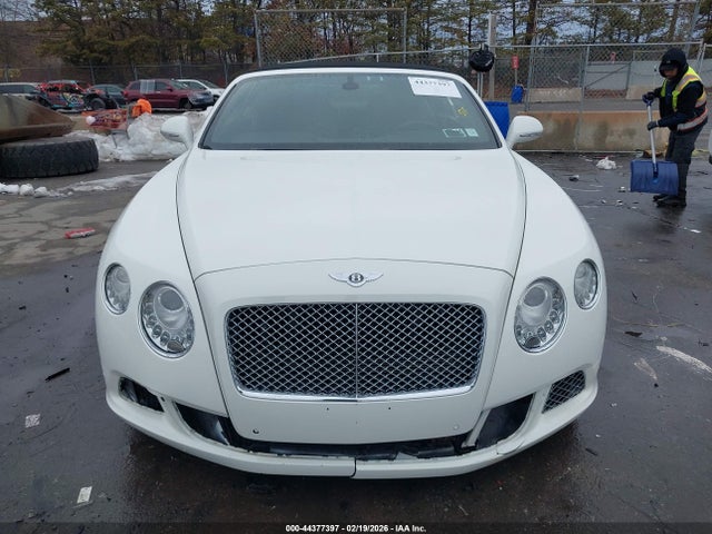 2012 Bentley Continental Gtc მანქანა იყიდება აუქციონზე, vin: SCBGR3ZA0CC077183, აუქციონის ნომერი: 44377397