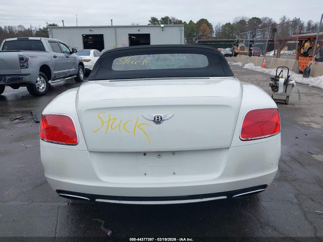 2012 Bentley Continental Gtc მანქანა იყიდება აუქციონზე, vin: SCBGR3ZA0CC077183, აუქციონის ნომერი: 44377397