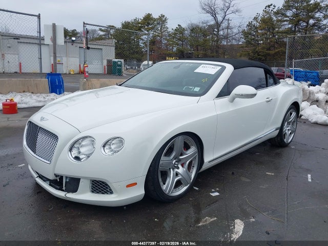 2012 Bentley Continental Gtc მანქანა იყიდება აუქციონზე, vin: SCBGR3ZA0CC077183, აუქციონის ნომერი: 44377397