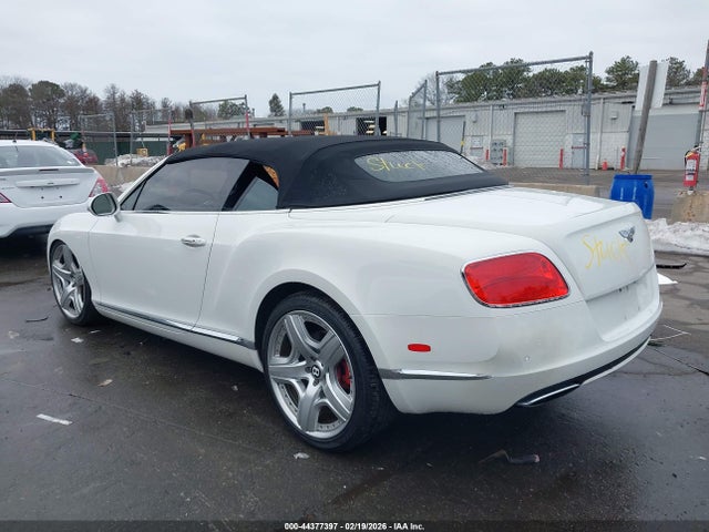 2012 Bentley Continental Gtc მანქანა იყიდება აუქციონზე, vin: SCBGR3ZA0CC077183, აუქციონის ნომერი: 44377397