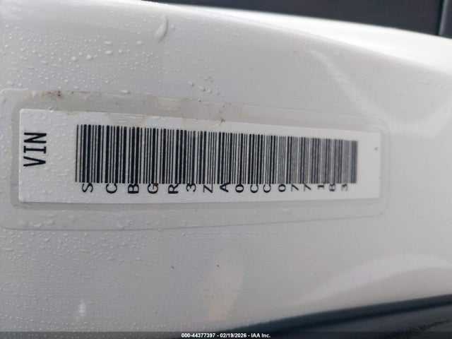 2012 Bentley Continental Gtc მანქანა იყიდება აუქციონზე, vin: SCBGR3ZA0CC077183, აუქციონის ნომერი: 44377397