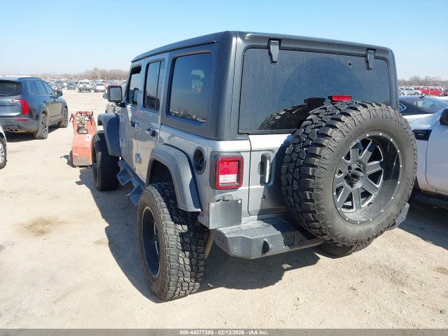 2019 Jeep Wrangler Unlimited Sport S 4x4 მანქანა იყიდება აუქციონზე, vin: 1C4HJXDG1KW585686, აუქციონის ნომერი: 44377398