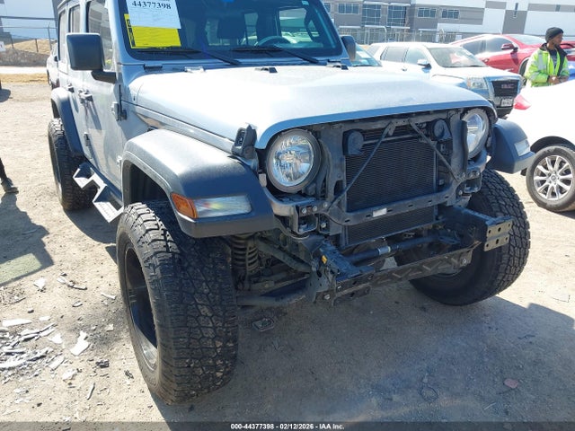 2019 Jeep Wrangler Unlimited Sport S 4x4 მანქანა იყიდება აუქციონზე, vin: 1C4HJXDG1KW585686, აუქციონის ნომერი: 44377398