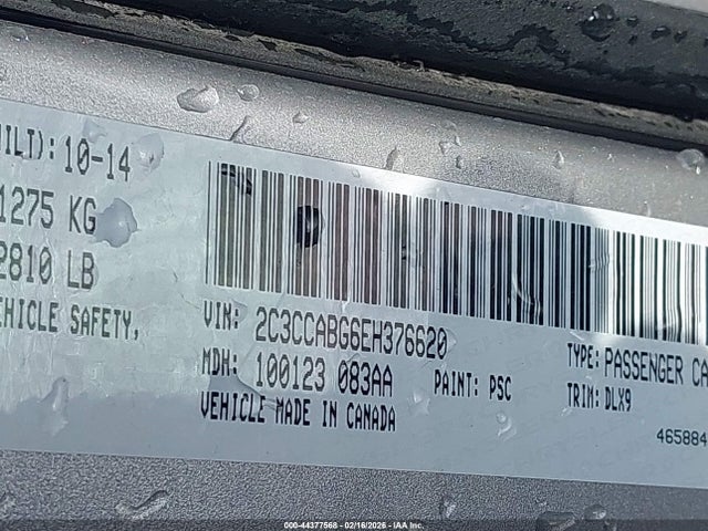 2014 CHRYSLER 300 2C3CCABG6EH376620 Photo 8