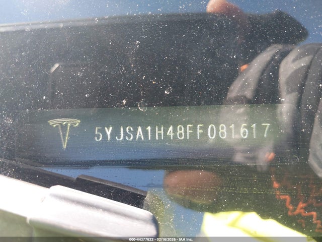 Продаж на аукціоні авто 2015 Tesla Model S 85d/p85d, vin: 5YJSA1H48FF081617, номер лоту: 44377622