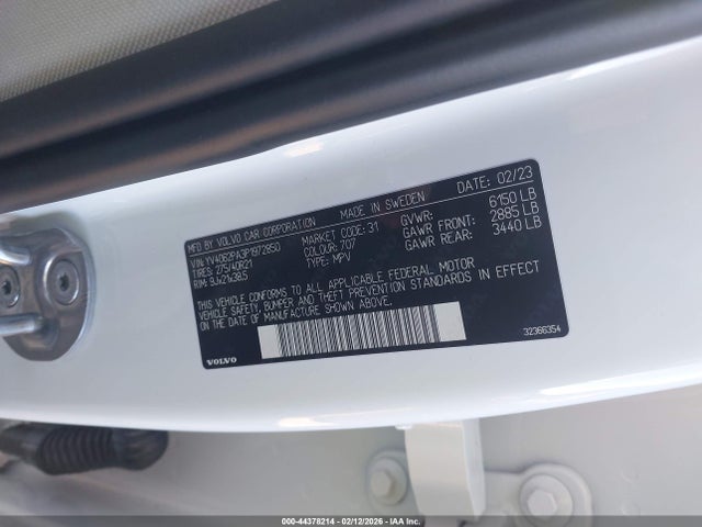 2023 VOLVO XC90 YV4062PA3P1972850 Photo 8