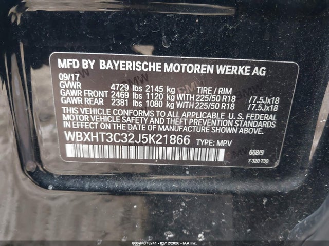 Продажа на аукционе авто 2018 Bmw X1 Xdrive28i, vin: WBXHT3C32J5K21866, номер лота: 44378241