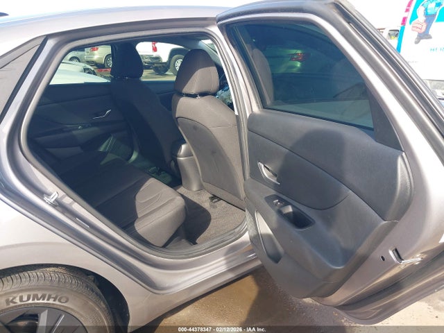 KMHLM4AJ8MU008602 Hyundai Elantra Hybrid Blue
