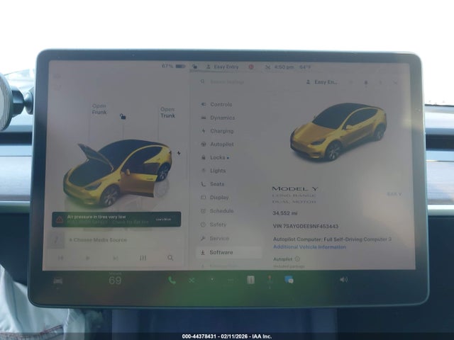 2022 TESLA MODEL Y 7SAYGDEE9NF453443 Photo 6
