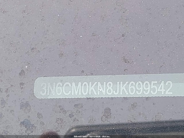 3N6CM0KN8JK699542 Nissan NV200 SV