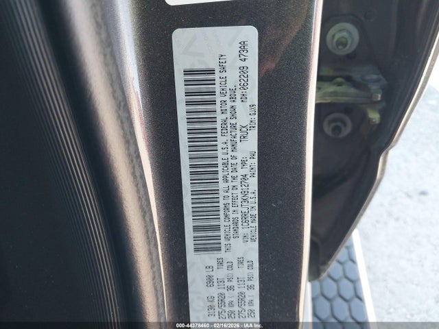 Продаж на аукціоні авто 2019 Ram 1500 Laramie  4x2 5'7 Box, vin: 1C6RREJT3KN912704, номер лоту: 44378460