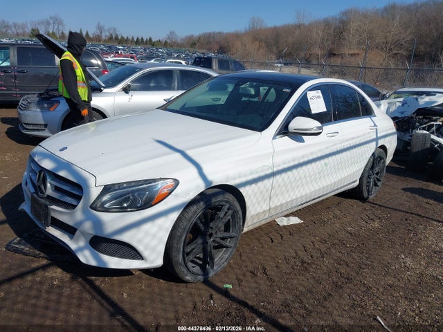 44378486 :رقم المزاد ، 55SWF4KB7GU171787 vin ، 2016 Mercedes-benz C 300 4matic مزاد بيع