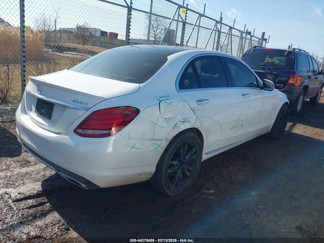 44378486 :رقم المزاد ، 55SWF4KB7GU171787 vin ، 2016 Mercedes-benz C 300 4matic مزاد بيع