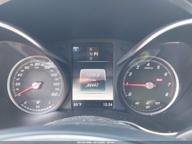 44378486 :رقم المزاد ، 55SWF4KB7GU171787 vin ، 2016 Mercedes-benz C 300 4matic مزاد بيع