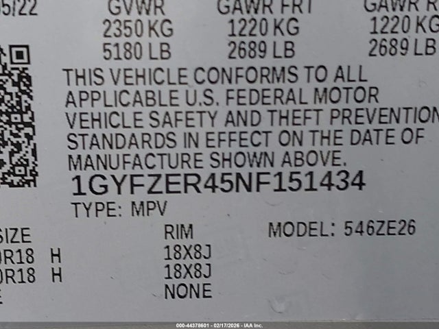 2022 CADILLAC XT4 1GYFZER45NF151434 Photo 8