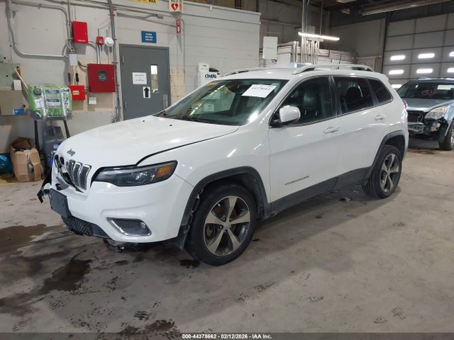1C4PJLDB6KD300484 Jeep Cherokee Limited Fwd