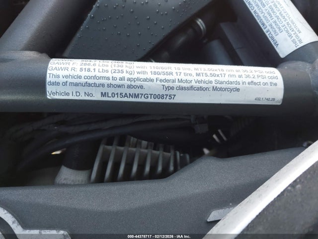 2016 DUCATI SCRAMBLER ML015ANM7GT008757 Photo 9