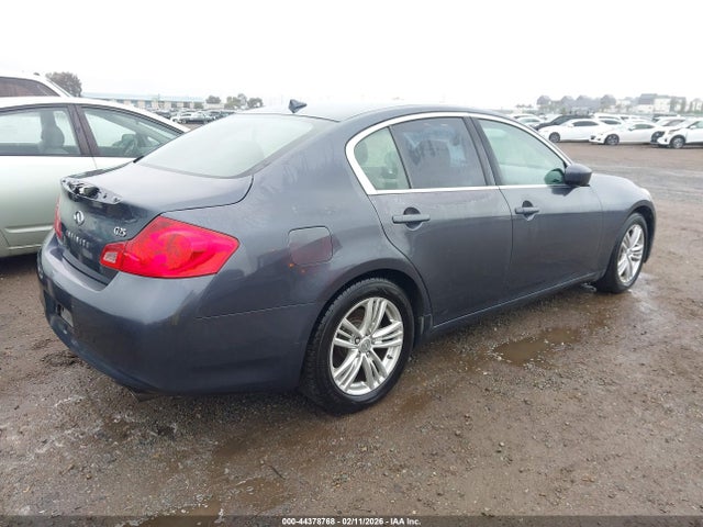 2011 Infiniti G25 Journey მანქანა იყიდება აუქციონზე, vin: JN1DV6AP0BM602316, აუქციონის ნომერი: 44378768