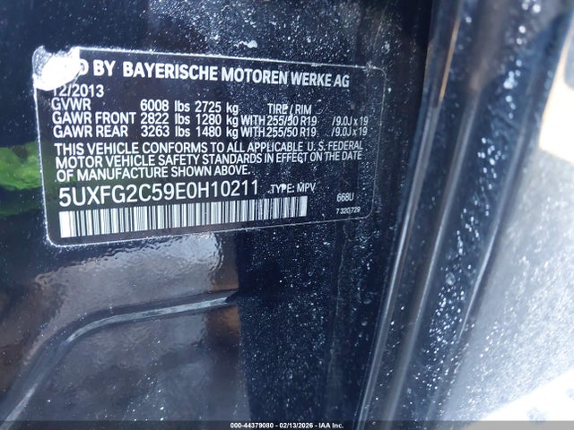 Продажа на аукционе авто 2014 Bmw X6 Xdrive35i, vin: 5UXFG2C59E0H10211, номер лота: 44379080