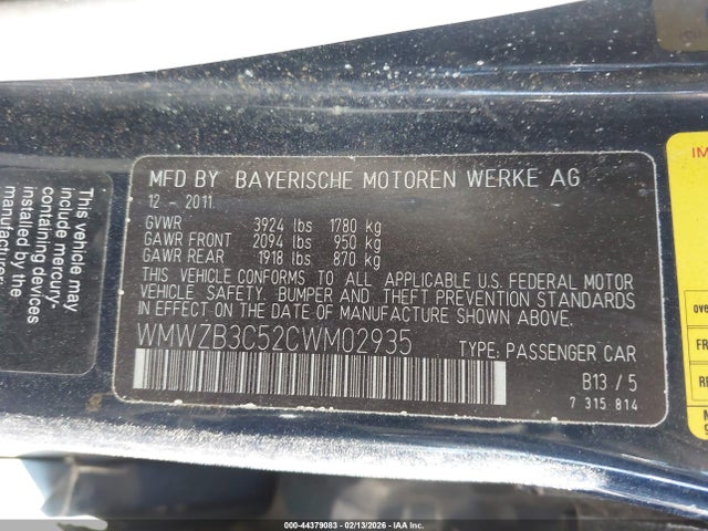 2012 MINI COOPER COUNTRYMAN WMWZB3C52CWM02935 Photo 8