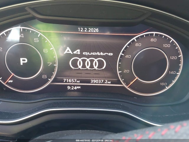 2018 Audi A4 2.0t Premium/2.0t Tech Premium მანქანა იყიდება აუქციონზე, vin: WAUENAF42JA151812, აუქციონის ნომერი: 44379182