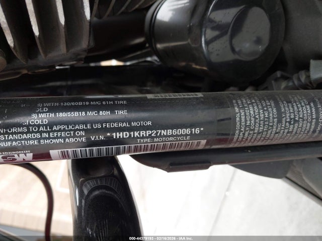 1HD1KRP27NB600616 Harley-Davidson FLHXS