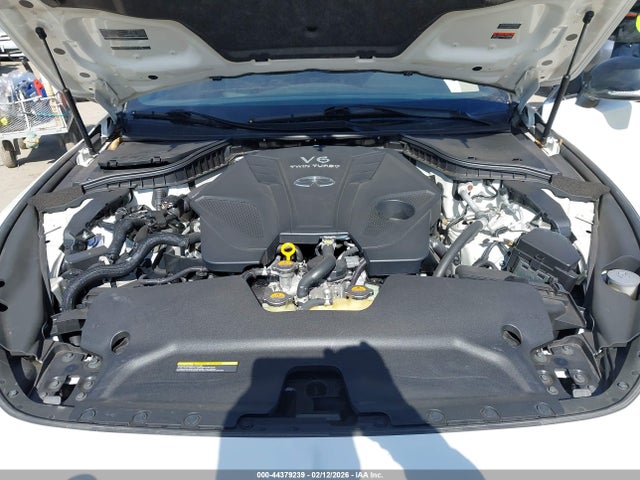 JN1FV7LK3MM530210 Infiniti Q60 Red Sport 400