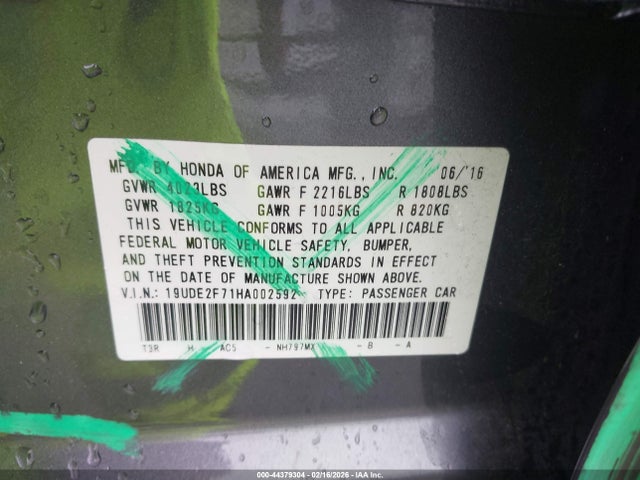 2017 ACURA ILX 19UDE2F71HA002592 Photo 8