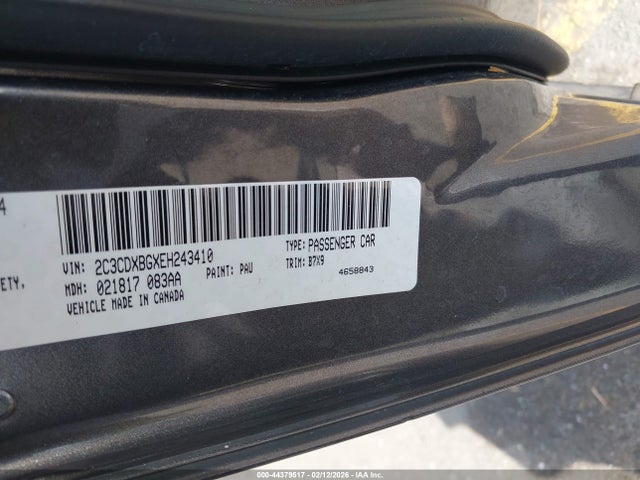 2C3CDXBGXEH243410 Dodge Charger Se