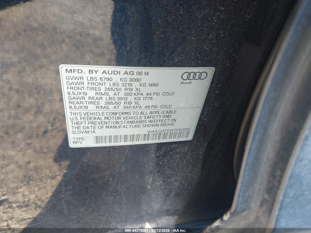 2015 AUDI Q7 WA1LGAFE0FD001985 Photo 8
