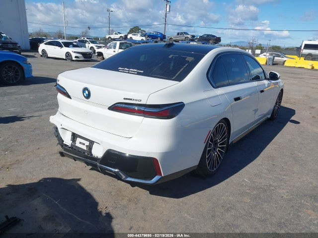 2025 Bmw I7 Edrive50 მანქანა იყიდება აუქციონზე, vin: WBY43EJ04SCU24270, აუქციონის ნომერი: 44379695
