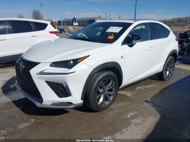 2020 Lexus Nx 300 F Sport მანქანა იყიდება აუქციონზე, vin: JTJSARBZ2L5008644, აუქციონის ნომერი: 44379795