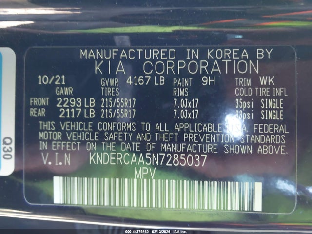 2022 KIA SELTOS KNDERCAA5N7285037 Photo 8