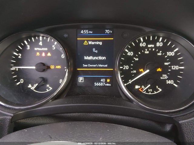 JN1BJ1BW3MW450132 Nissan Rogue Sport Sv Awd Xtronic Cvt