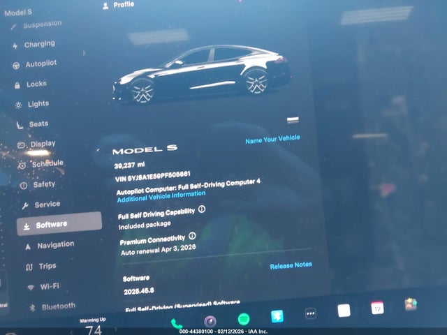 2023 TESLA MODEL S 5YJSA1E59PF505661 Photo 6