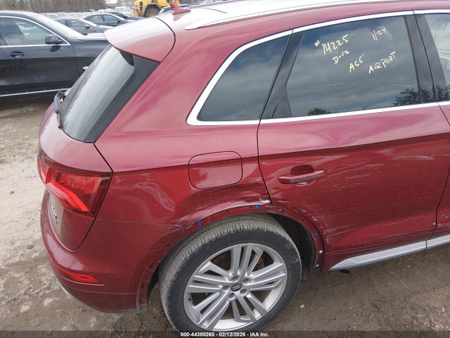 Aukcja sprzedaży 2018 Audi Q5 2.0t Premium/2.0t Tech Premium, vin: WA1BNAFY5J2238309, numer aukcji: 44380265