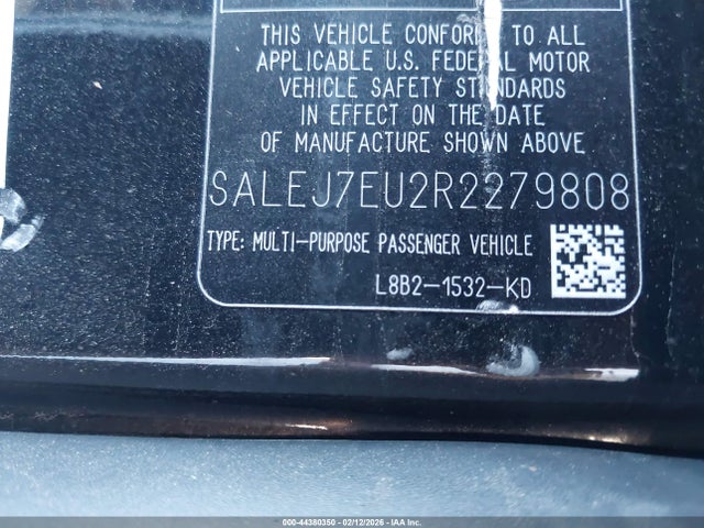 2024 Land Rover Defender 110 P400 S მანქანა იყიდება აუქციონზე, vin: SALEJ7EU2R2279808, აუქციონის ნომერი: 44380350