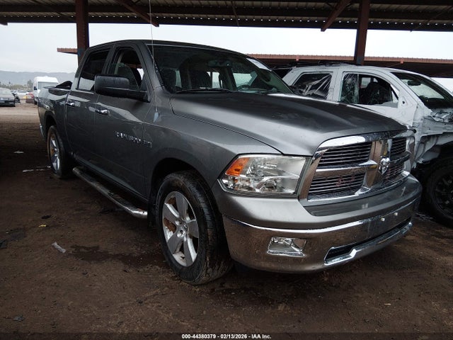 2012 Ram 1500 Slt მანქანა იყიდება აუქციონზე, vin: 1C6RD6LT7CS334076, აუქციონის ნომერი: 44380379