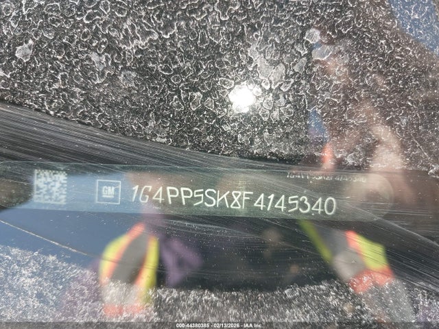 2015 Buick Verano მანქანა იყიდება აუქციონზე, vin: 1G4PP5SK8F4145340, აუქციონის ნომერი: 44380385