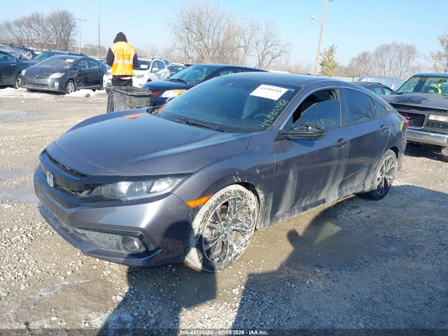 44380388 :رقم المزاد ، 19XFC2F82ME003649 vin ، 2021 Honda Civic Sport مزاد بيع
