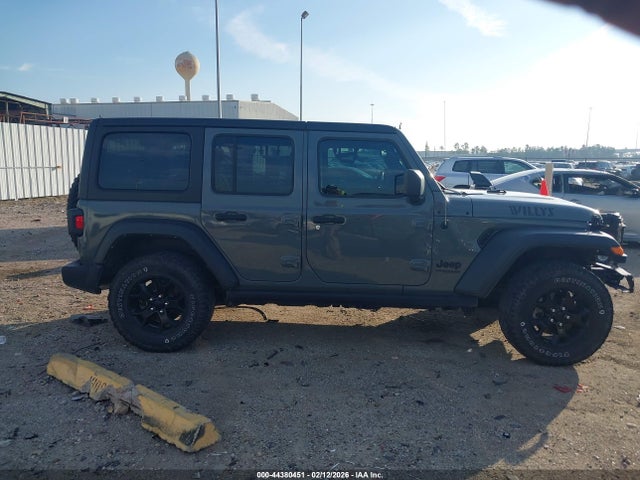 1C4HJXDN6NW240009 Jeep Wrangler Unlimited Willys 4x4
