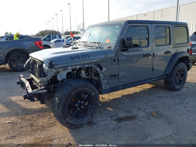1C4HJXDN6NW240009 Jeep Wrangler Unlimited Willys 4x4