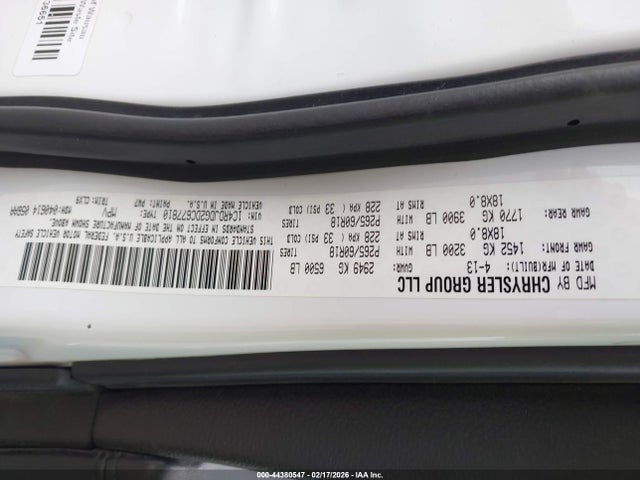 2013 DODGE DURANGO 1C4RDJDG2DC677810 Photo 8