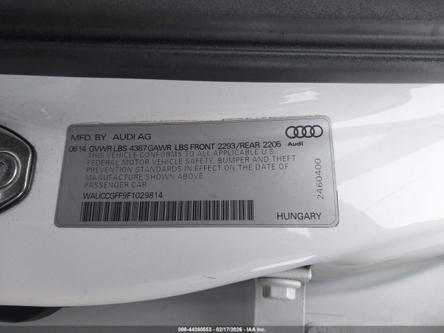 2015 AUDI A3 WAUCCGFF9F1029814 Photo 8