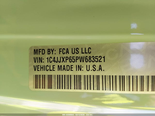 2023 JEEP WRANGLER 4XE 1C4JJXP65PW683521 Photo 8