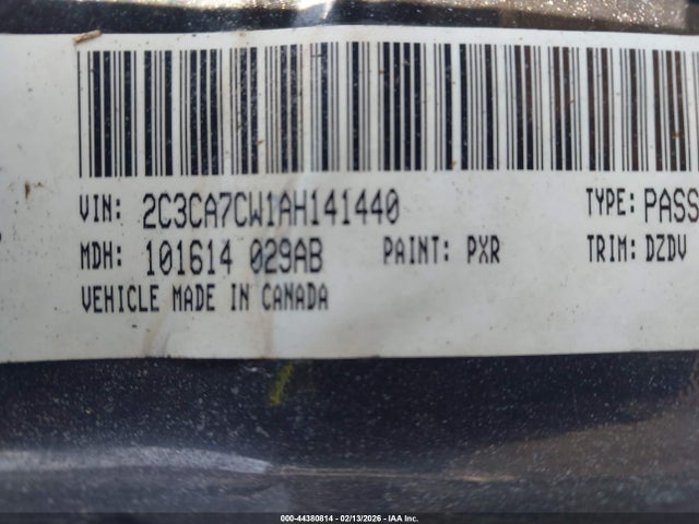 2010 CHRYSLER 300C 2C3CA7CW1AH141440 Photo 8